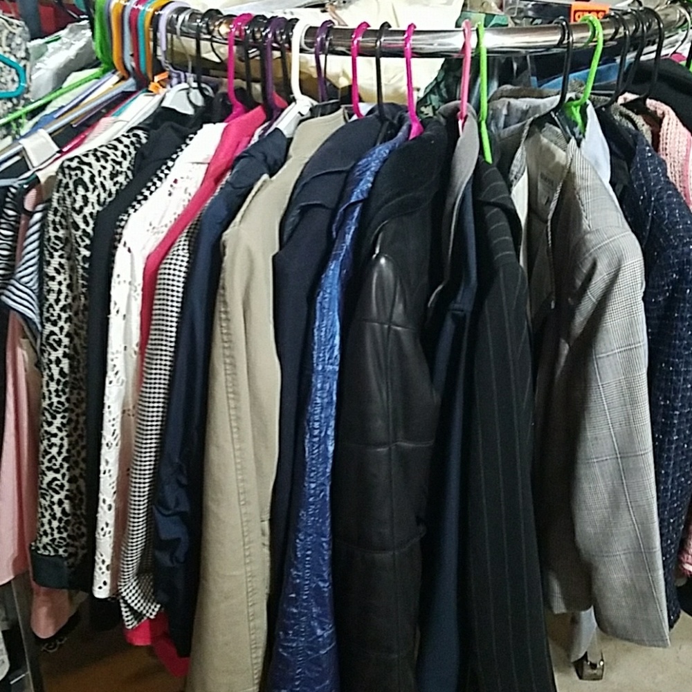 Armani collezioni jackets.